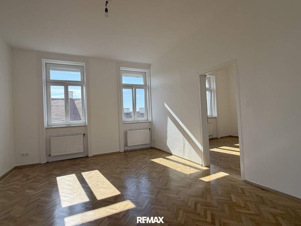 Helle 3-Zimmer-Altbauwohnung