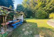 Idyllisches Feriengrundstück mit Holzhaus in Grünruhelage nahe Gleisdorf