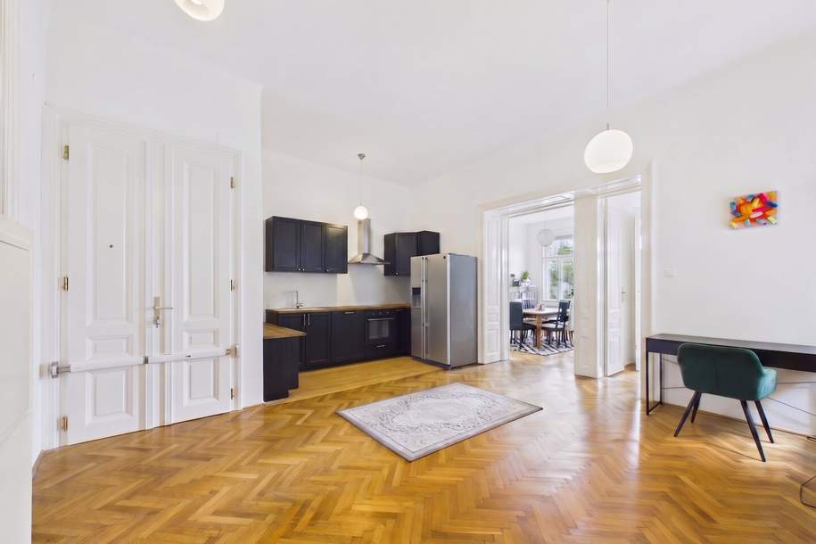 Charmante 3-Zimmer Altbauwohnung mit Balkon im 19. Bezirk, Wohnung-kauf, 599.000,€, 1190 Wien 19., Döbling