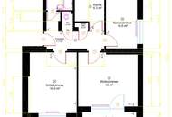 Ruhelage im obersten Stock (04.Obergeschoss) – 3-Zimmer-Wohnung mit Loggia!