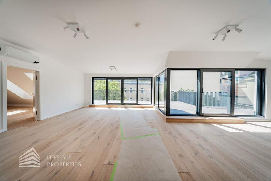 Wunderschöne Dachgeschosswohnung mit Terrassen und traumhaftem Blick!, Wohnung-kauf, 1.290.000,€, 1040 Wien 4., Wieden
