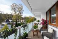 ERSTBEZUG nach Sanierung mit Blick auf Schloss Laudon | ca. 16 m² Loggia | Garagenplatz | Vollausgestattete Küche | Erholungsgebiet angrenzend