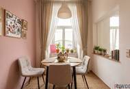 Zentral begehbare lichtdurchflutete 3-Zimmer-Altbauwohnung | 2 Bäder | Botschaftsviertel