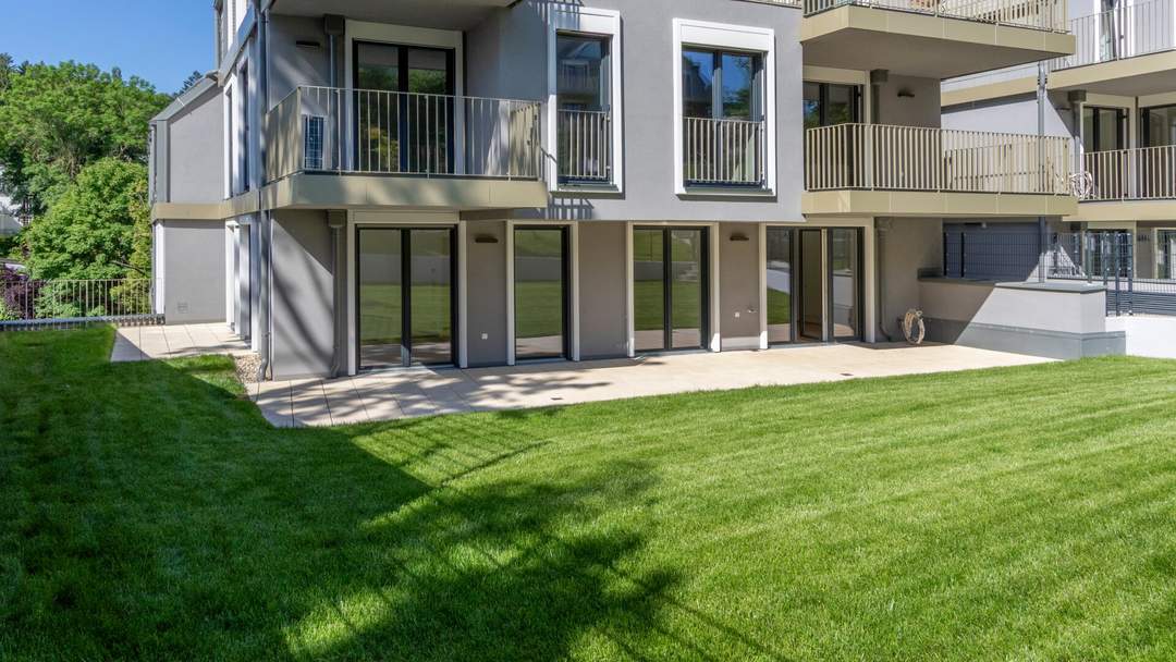 Exklusive 4-Zi-Gartenwohnung Erstbezug 1190 Wien mit Terrasse