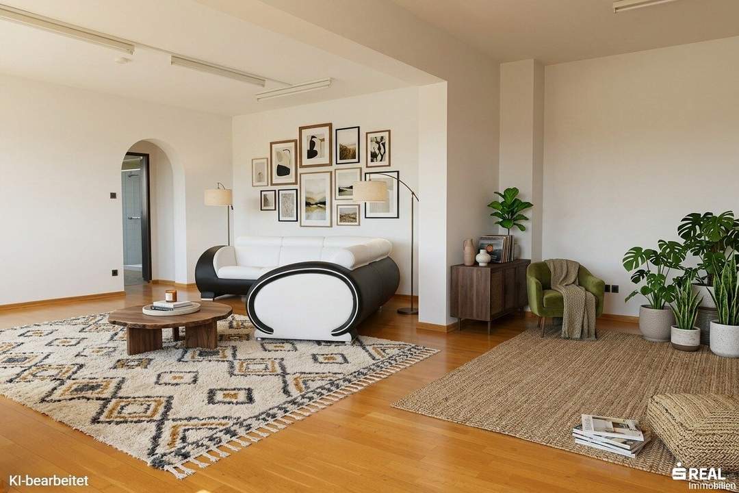 Wohnen mit Weitblick - geräumige Wohnung in St.Martin - Loggia und Tiefgarage!