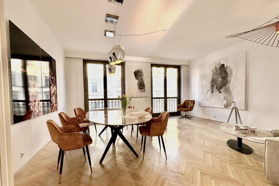 Für Musikliebhaber und Wienliebende: Ikonische Eigentumswohnung zwischen Oper und Musikverein, Wohnung-kauf, 1.390.000,€, 1010 Wien 1., Innere Stadt