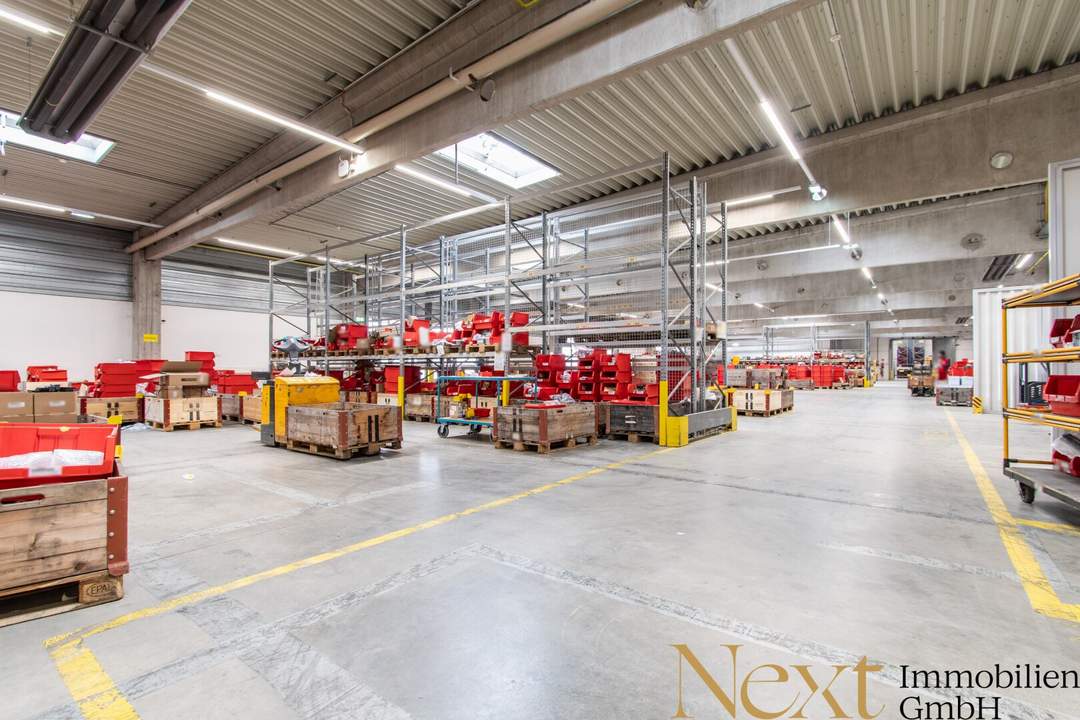 Teilbare Lager- und Logistikflächen mit Büro in Leonding zu vermieten!