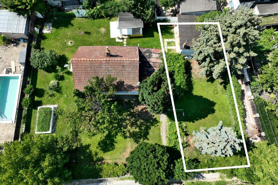 Seltene Gelegenheit - Simmeringer Kleingarten mit 221 m² Eigengrund – keine Pacht - ganzjähriges Wohnen erlaubt!, Grund und Boden-kauf, 170.000,€, 1110 Wien 11., Simmering