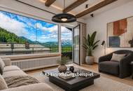 Dachgeschosswohnung an der Skipiste mit Kaiserblick