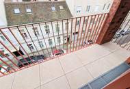 Top-City-Lage mit großem SÜD-Balkon - nähe Bahnhof Meidling!