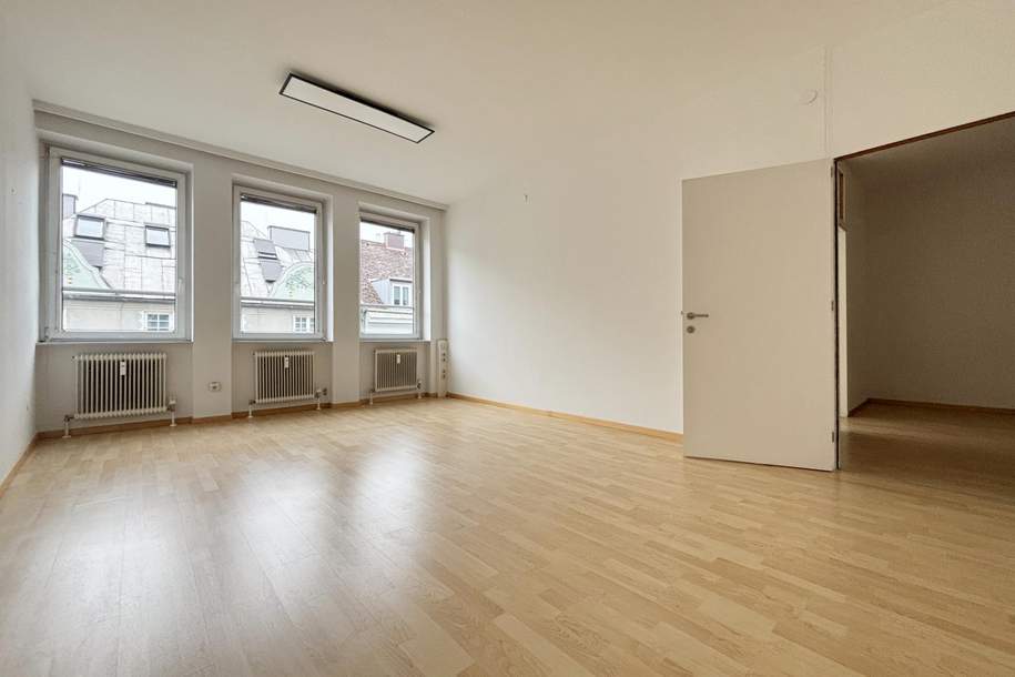 Ideenreich - 2 Zimmer Büro im Cordatushaus, Gewerbeobjekt-miete, 793,96,€, 4600 Wels(Stadt)