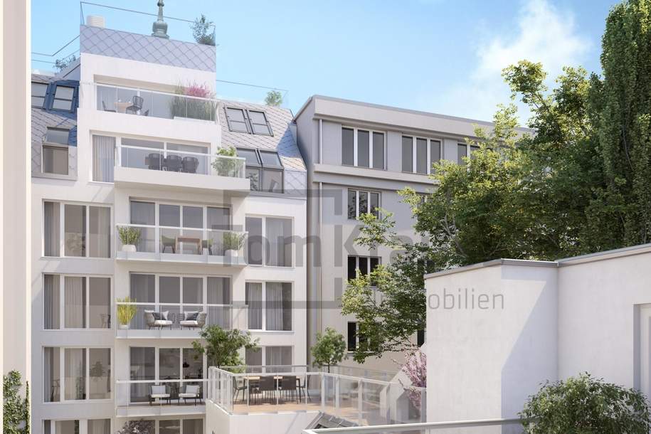 Entdecken Sie KOMFORT PUR - Terrassenwohnung mit eigenem Lift in BEST-LAGE, Wohnung-kauf, 1.381.900,€, 1020 Wien 2., Leopoldstadt