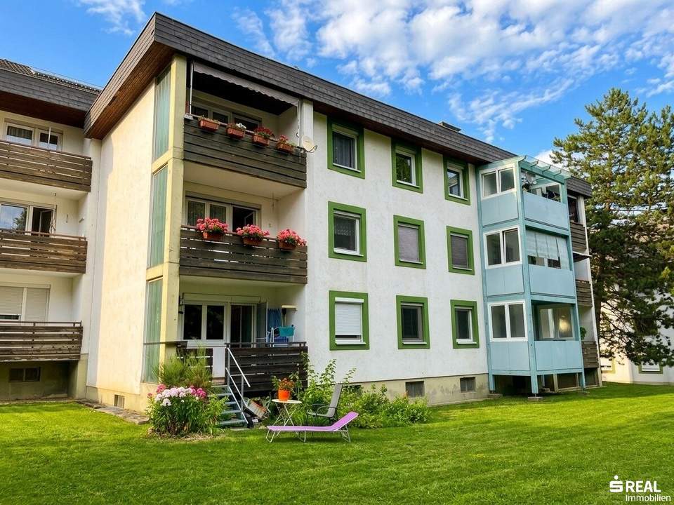 Helle Drei-Zimmer-Wohnung in St. Kanzian mit Loggia und Parkplatz