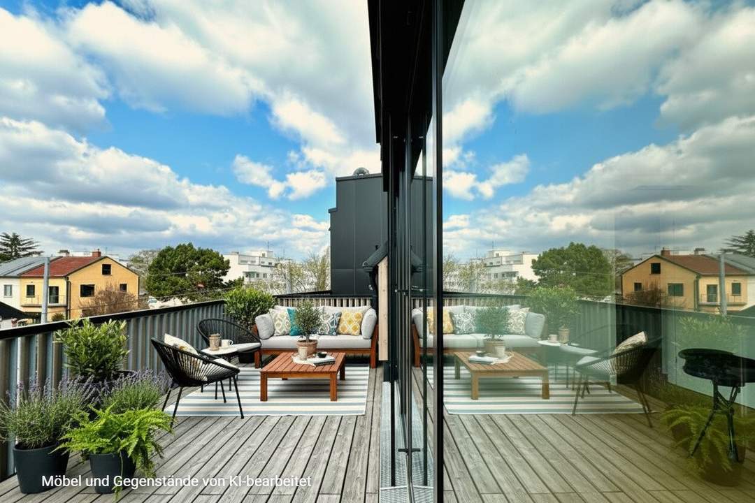 Exklusive Penthousewohnung mit großzügigen Außenflächen