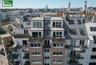 Ein Gläschen Wein auf Ihrer Terrasse im Erstbezug Neubau in gehobener Lage! U6. - WOHNTRAUM