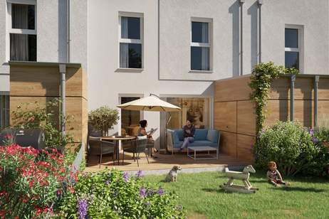 Komfortables Wohnen: 4-Zimmer-Häuser mit Fußbodenheizung und Parkettboden, Haus-kauf, 540.000,€, 2700 Wiener Neustadt(Stadt)