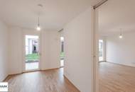 Eigengarten &amp; Terrasse inmitten der Stadt! 2 Zimmer Neubauwohnung ab Ende April beziehbar!