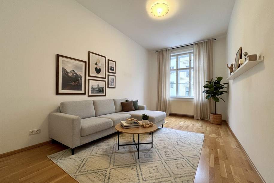 ERSTBEZUG NACH GENERALSANIERUNG! 2-Zimmer Wohnung Nähe U3/Kardinal Naglplatz!, Wohnung-kauf, 299.000,€, 1030 Wien 3., Landstraße