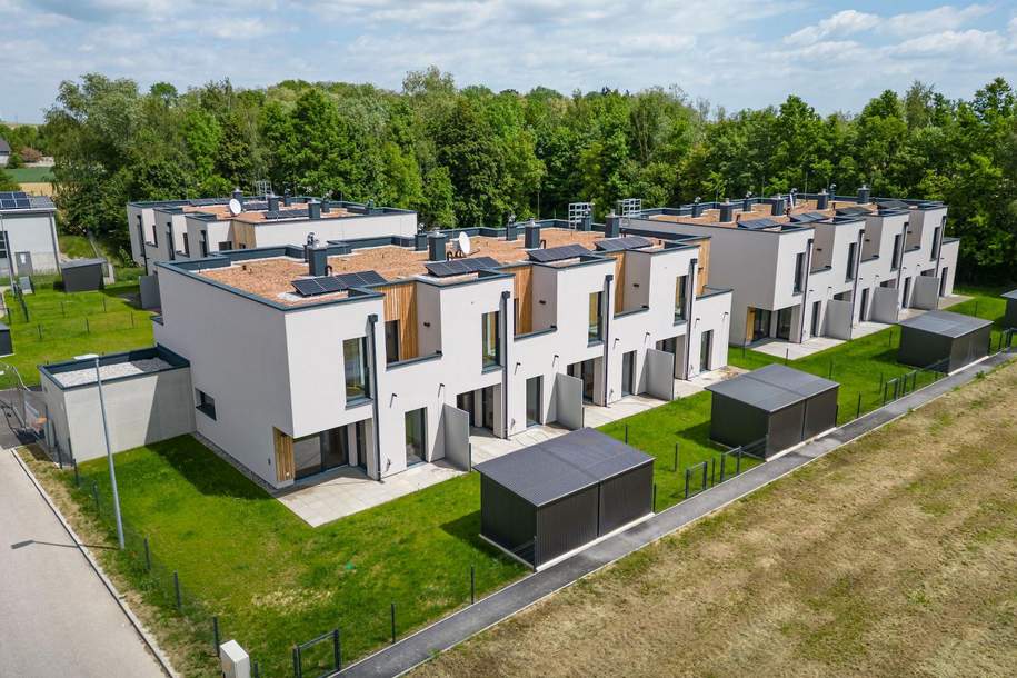 Provisionsfrei! Freifinanzierte Reihenhäuser in der Gartenstadt Kremserberg!, Haus-kauf, 499.000,€, 3100 Sankt Pölten(Stadt)