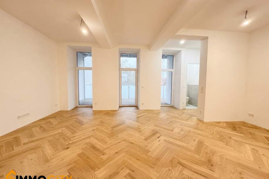 Attraktive 2-Zimmer-Wohnung mit großzügiger südseitiger Loggia und absoluter Privatsphäre,1030 Wien, Wohnung-kauf, 299.000,€, 1030 Wien 3., Landstraße