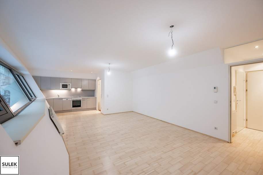 Miete inkl. Heizkosten! Erstbezug nach Sanierung! perfekte Pendlerwohnung - ideal angebunden (U6, Regionalzüge, Flughafenverbindung), Wohnung-miete, 985,00,€, 1070 Wien 7., Neubau