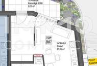 Ideale 1,5 Zimmer Wohnung mit kl. Garten in den STADTTERRASSEN PEUERBACH - provisionsfrei!
