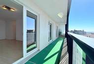 „Wohnung mit Parkplatz und Concierge" im 11. Stock mit Loggia um € 1.300