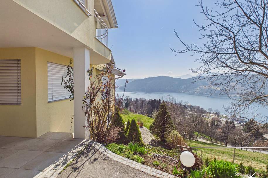 Panorama-Residenz Millstatt: Wo Wohndesign auf grenzenlose Freiheit trifft. Exklusives Anwesen mit Seeblick., Haus-kauf, 1.550.000,€, 9872 Spittal an der Drau