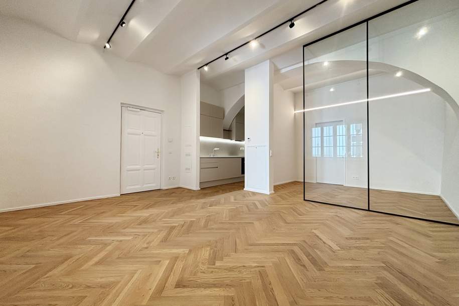 City Living Light! Moderne 1-Raumwohnung im Stadtzentrum, Wohnung-miete, 828,12,€, 4600 Wels(Stadt)
