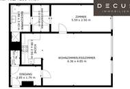 ÜBER DEN WOLKEN - TRAUMHAFTE ZWEIZIMMER-NEUBAUWOHNUNG IM 7. STOCK