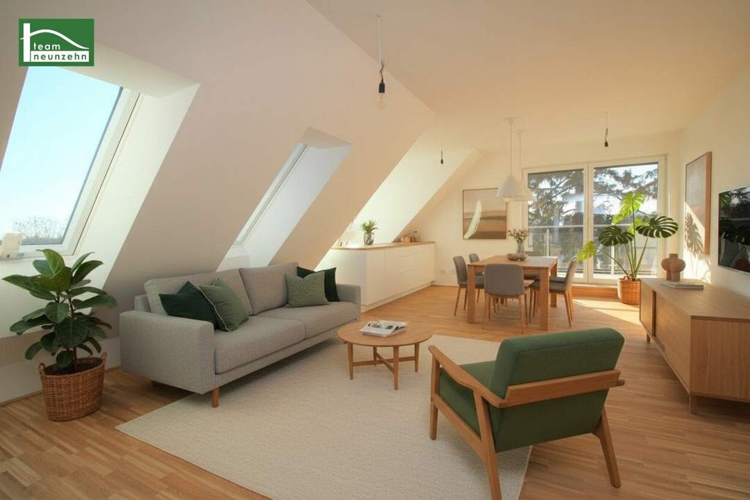 Charmante 3-Zimmer-Dachgeschosswohnung in der Larischgasse 2 - JETZT ANFRAGEN!