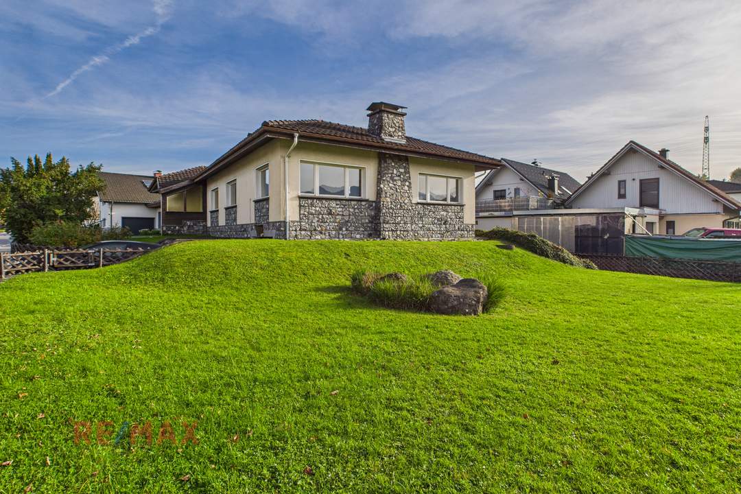 Bungalow in sonniger Lage mit einem großzügigen Grundstück