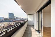 Beim Hauptbahnhof Wien - Dachgeschoss-Maisonette im Neubau Erstbezug mit Klima und Dachgarten