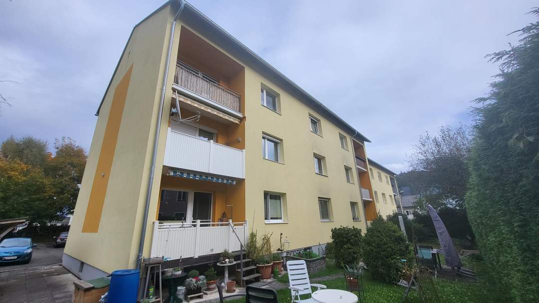 KAUFVEREINBARUNG!!! Helle, gut aufgeteilte 3-Zimmer-Wohnung mit Balkon in Stainach!