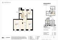 Nächst Schlossquadrat und U4: Sanierter Drei-Zimmer-Altbau in charmanter Liegenschaft!