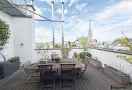 Moderne Maisonettewohnung im Dachgeschoss mit großer Terrasse und einzigartigem Ausblick auf den Stephansplatz