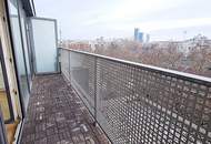 DACHGESCHOSS, INNSTRASSE, 101 m2 Maisonette mit Freiflächen, Wohnküche, 3 Zimmer, Wannenbad, Parketten, Fernblick