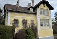 Lage Lage Lage! Einzigartige Villa in idyllischer Lage - Perfektes Renovierungsprojekt in Hinterbrühl!