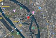 Panoramawohnung in Kaisermühlen – stilvoller Neubau in Bestlage