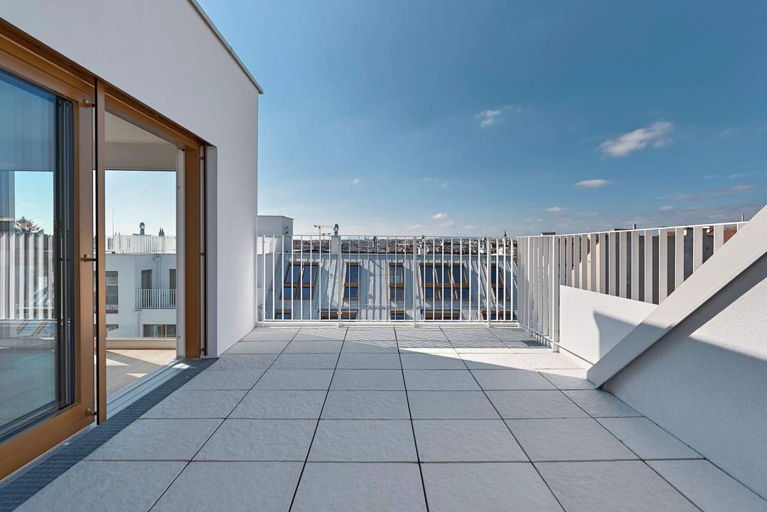 THE TEMPTATION - Dachgeschoss-Maisonette mit Terrasse & Balkon - 21 m² Freifläche | 4 Zimmer