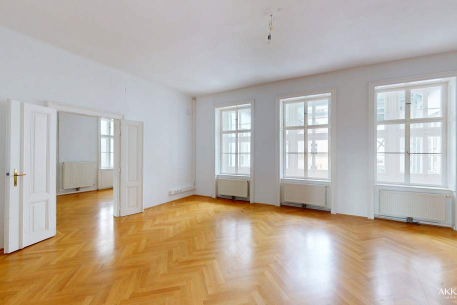 Altbaubüro mit Blick in den Resselpark, Gewerbeobjekt-miete, 4.983,35,€, 1010 Wien 1., Innere Stadt