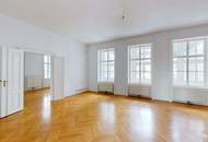 Altbaubüro mit Blick in den Resselpark