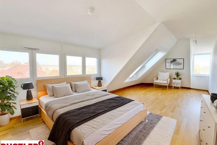 Provisionsfrei für den Käufer - Exklusive Dachgeschoss-Maisonette am oberen Mühlwasser!!!, Wohnung-kauf, 498.000,€, 1220 Wien 22., Donaustadt