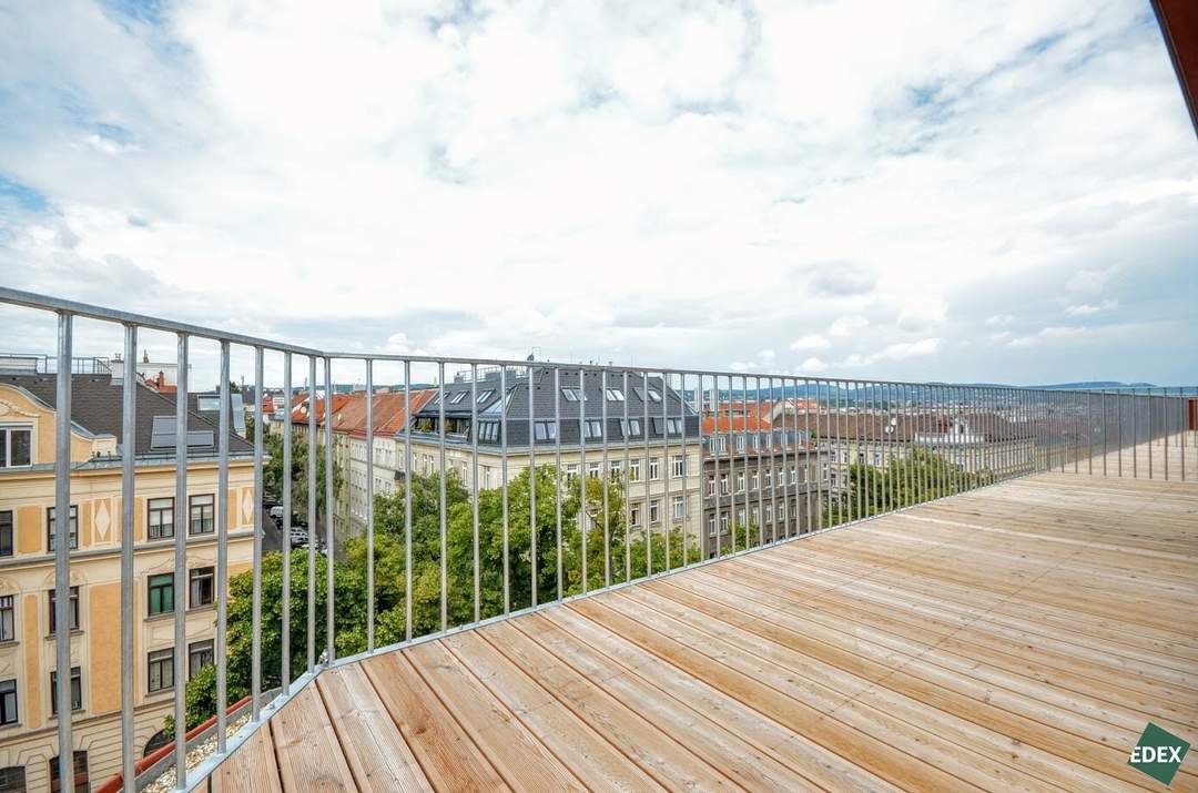 Exklusive 2-Zimmer-Dachgeschoßwohnung mit 2 Terrassen