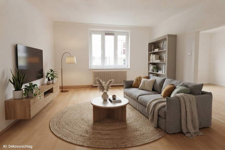 2 Zimmer Wohnung mit Einbauküche nahe der Oberen Alten Donau AB NOVEMBER, Wohnung-miete, 1.045,00,€, 1210 Wien 21., Floridsdorf