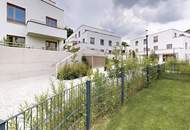 3-Zimmer-Wohnung mit Loggia, umrandet von rund 100 m² Eigengarten