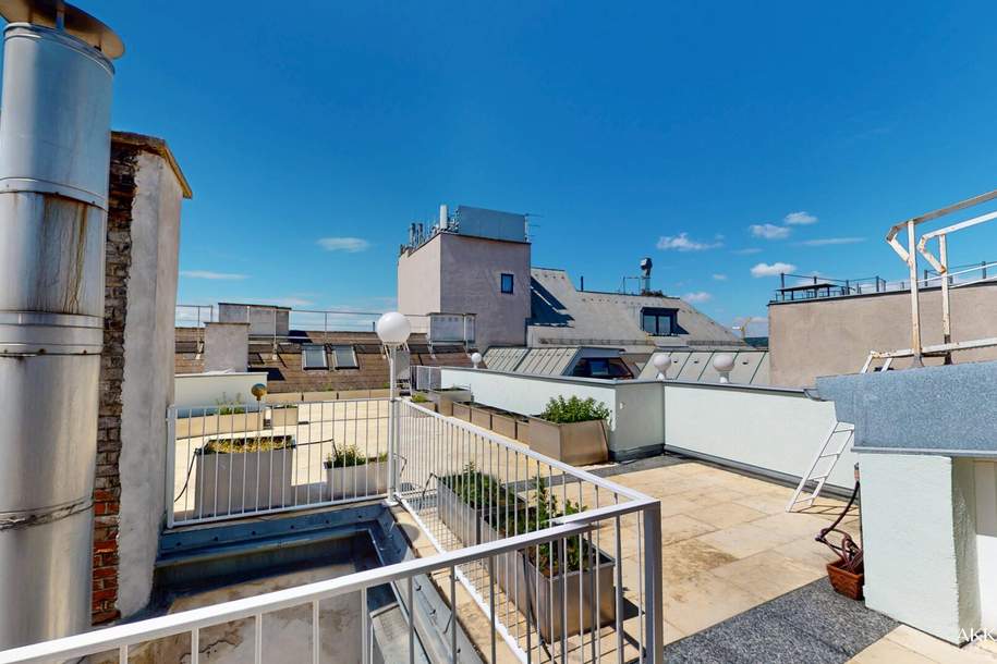 Exklusive DG-Wohnung in 1070 Wien mit 91m² Dachterrasse, Wohnung-kauf, 1.449.000,€, 1070 Wien 7., Neubau