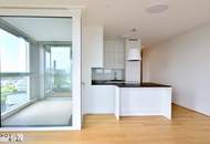 TEILMÖBLIERT MIT LOGGIA - POOL/SAUNA/FITNESS - VIENNA 22 MIT FERNBLICK