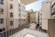 +.+ASG+.+ IV-Qualitatives Wohnen in urbaner Lage: hochwertiger 1-Zimmer ERSTBEZUG mit Balkon! Provisionsfrei