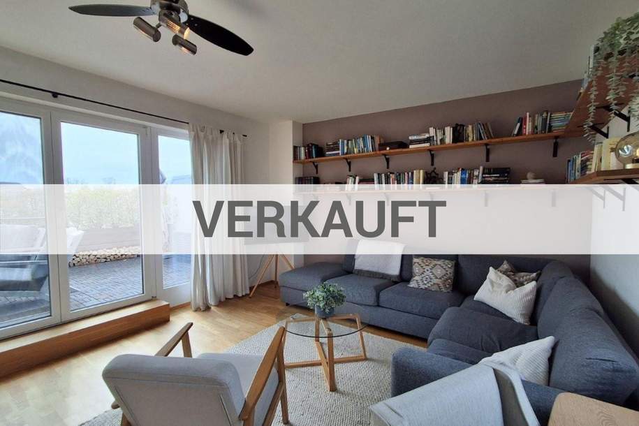VERKAUFT! - ''Attraktives Reihenhaus mit Garten beim Mühlwasser'', Haus-kauf, 796.000,€, 1220 Wien 22., Donaustadt